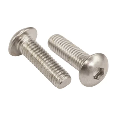 TORNILLO ALLEN BOTÓN INOX