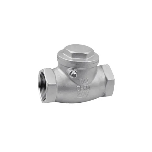 VALVULA RETENCION (CHECK) INOX 304, ROSCA NPT