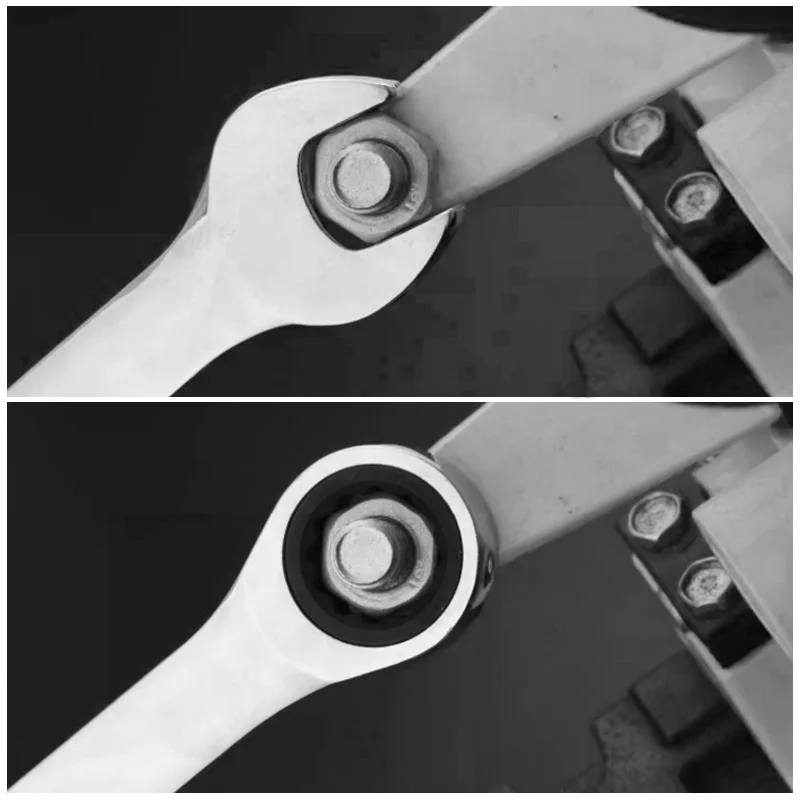 LLAVE COMBINADA CON RATCHET — LLAVE COMBINADA CON RATCHET 8mm - HARDEN