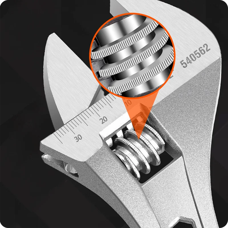 LLAVE AJUSTABLE CON GRIP — LLAVE AJUSTABLE CON GRIP 8" - HARDEN