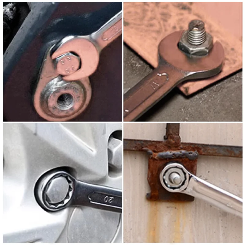 LLAVE COMBINADA MILIMETROS — LLAVE COMBINADA M8 SATINADA