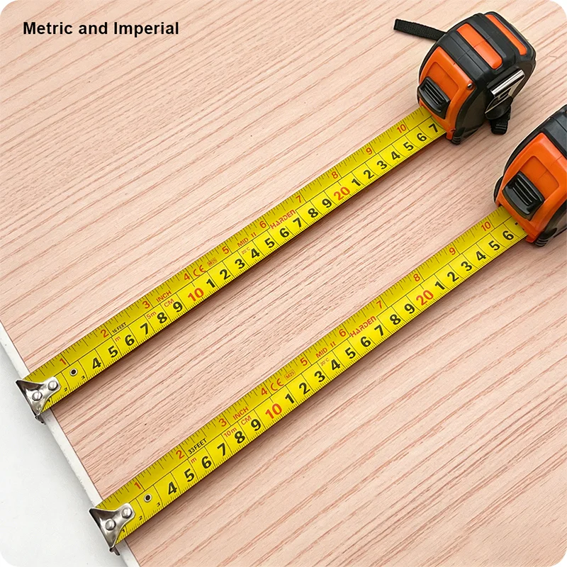 CINTAS METRICAS PLASTICAS — CINTA METRICA Y PULGADAS CARCASA ABS 3M x 16mm - HARDEN