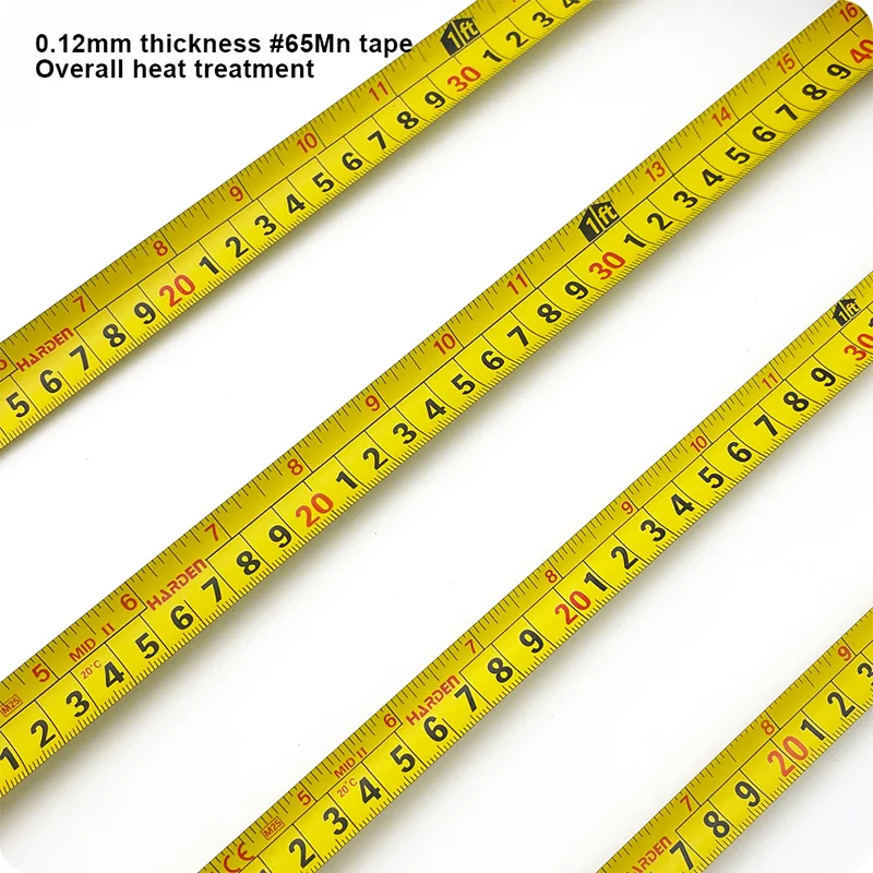 CINTAS METRICAS PLASTICAS — CINTA METRICA Y PULGADAS CARCASA ABS 3M x 16mm - HARDEN