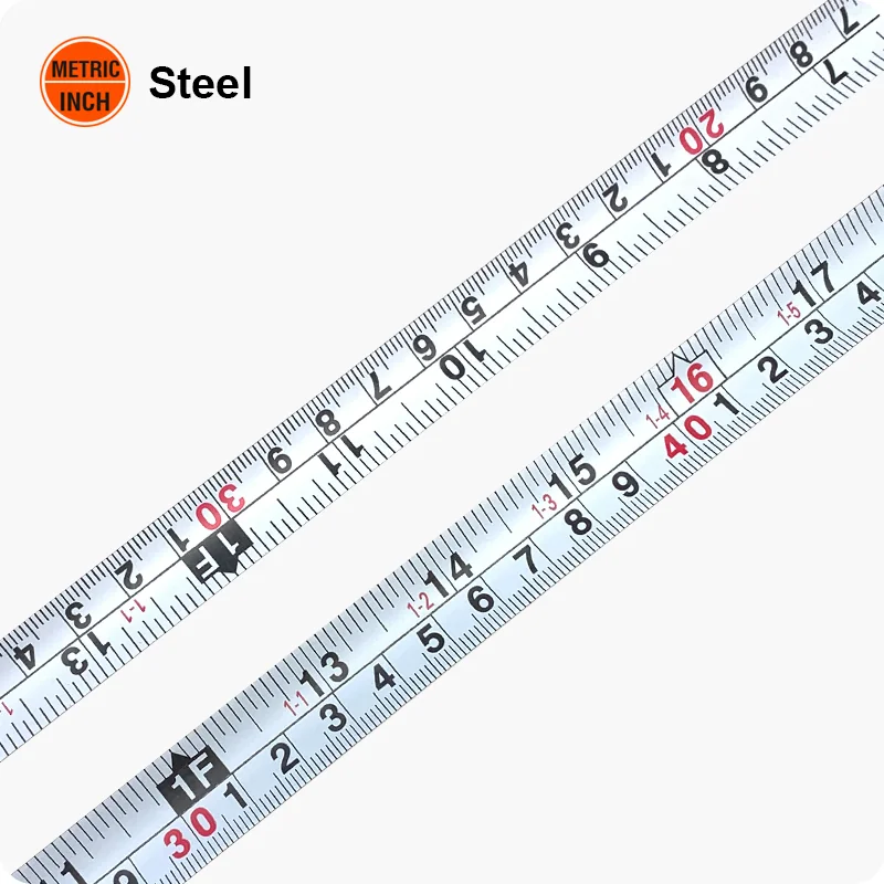 CINTAS METRICAS METALICAS — CINTA METRICA Y PULGADAS 3M x 16mm - HARDEN