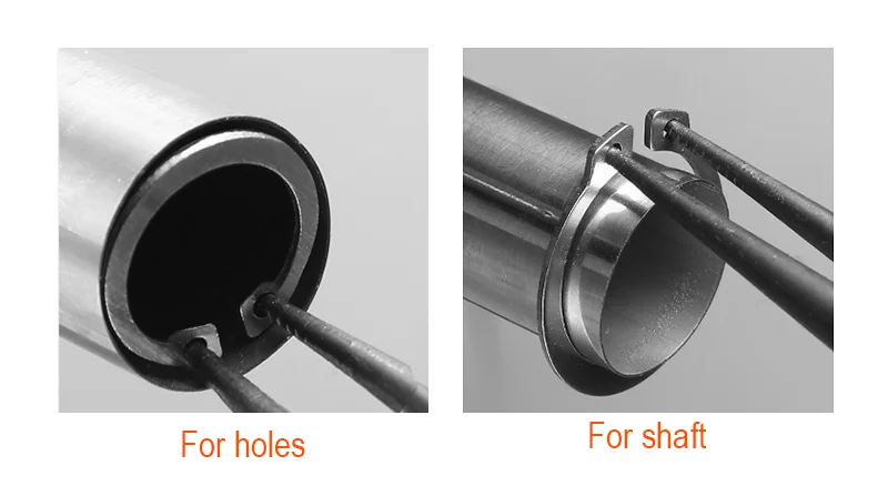 PINZA PARA ABRAZADERA INTERNA — PINZA RECTA PARA ANILLOS DE RETENCION INTERNO 7" - HARDEN
