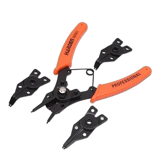 PINZA PARA ABRAZADERA EXTERNA — PINZA RECTA PARA ANILLOS DE RETENCION EXTERNO 7" - HARDEN