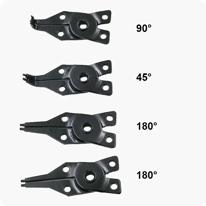 ALICATE P/ ABRAZADERAS D/ CABEZALES INTERCAMBIABLES — PINZA PARA ANILLOS DE RETENSION CON CABEZALES INTERCAMBIABLES 5PZS - HARDEN