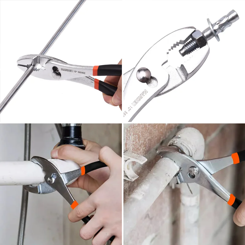 ALICATE DE EJE DESLIZABLE — ALICATE DE EJE DESLIZABLE 8" - HARDEN