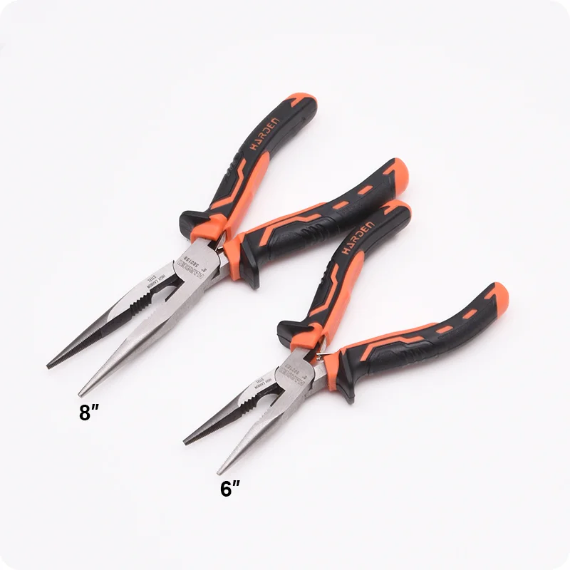 ALICATE DE PUNTA LARGA — ALICATE DE PUNTA LARGA 6" - HARDEN