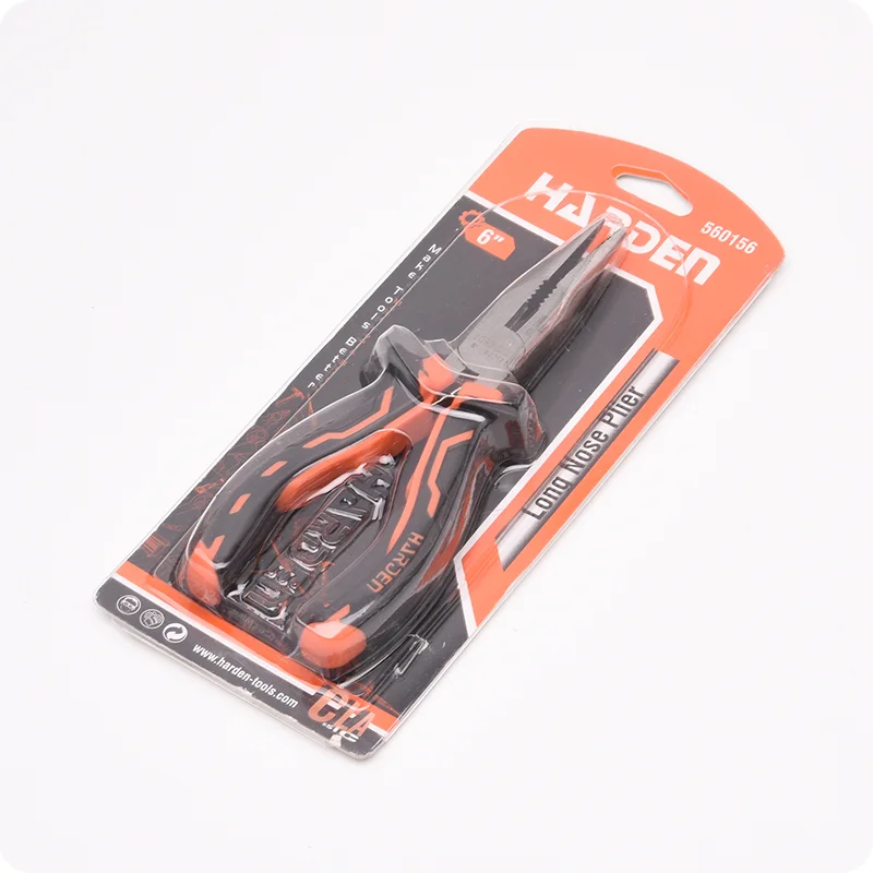 ALICATE DE PUNTA LARGA — ALICATE DE PUNTA LARGA 6" - HARDEN