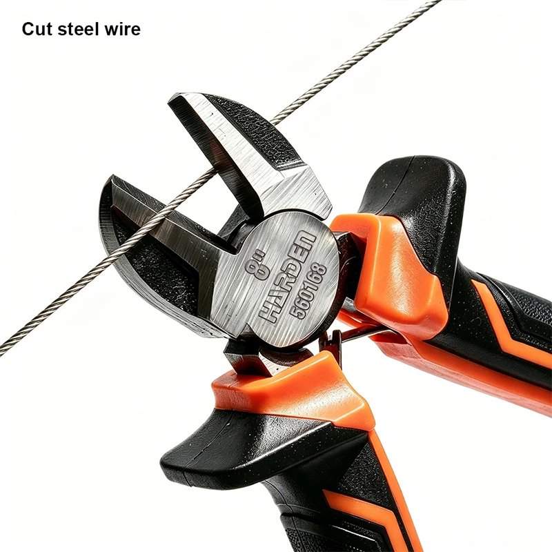 ALICATE DE CORTE DIAGONAL — ALICATE DE CORTE DIAGONAL 6" - HARDEN
