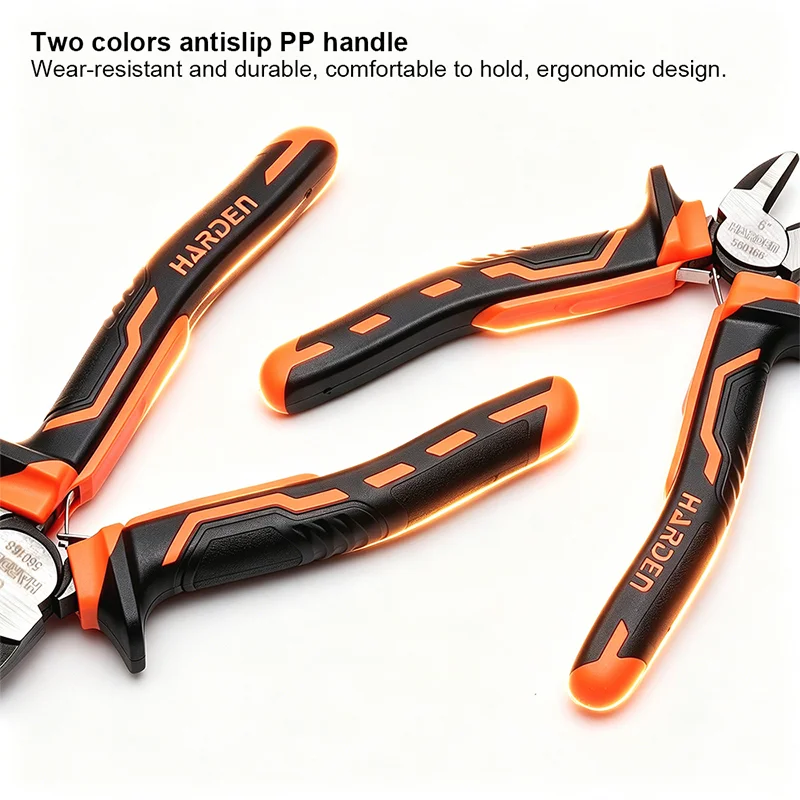 ALICATE DE CORTE DIAGONAL — ALICATE DE CORTE DIAGONAL 6" - HARDEN