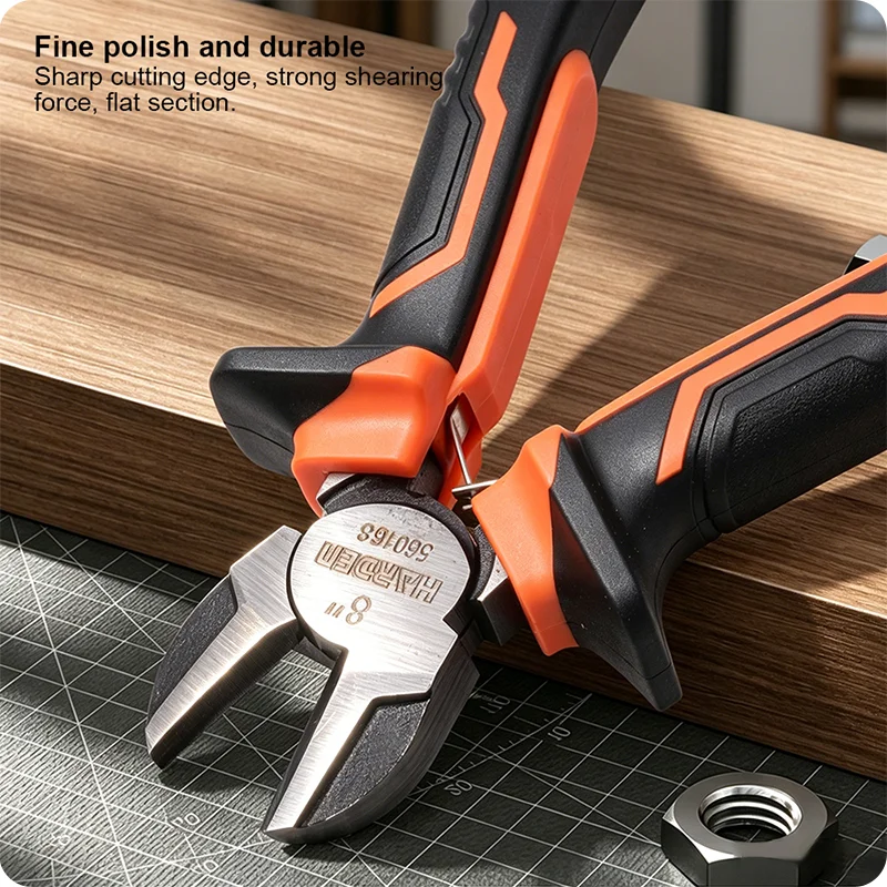 ALICATE DE CORTE DIAGONAL — ALICATE DE CORTE DIAGONAL 6" - HARDEN