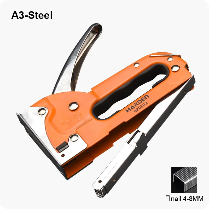 GRAPADORA ESTÁNDAR — GRAPADORA DE ACERO 4mm - 8mm - HARDEN