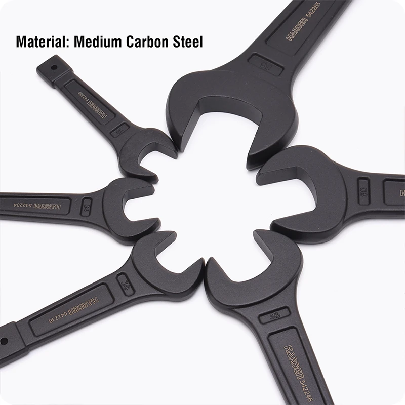 LLAVE DE IMPACTO DE GOLPEAR ABIERTA — LLAVE DE IMPACTO DE GOLPEAR ABIERTA 30mm - HARDEN
