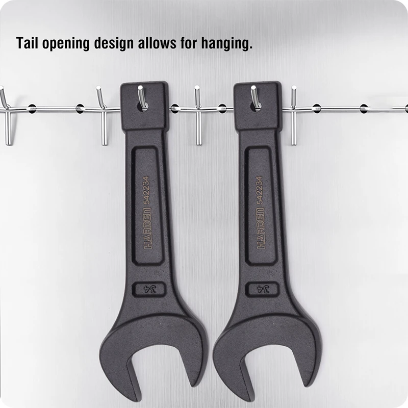 LLAVE DE IMPACTO DE GOLPEAR ABIERTA — LLAVE DE IMPACTO DE GOLPEAR ABIERTA 30mm - HARDEN