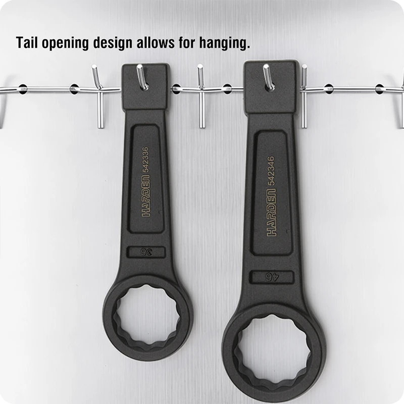 LLAVE DE IMPACTO DE GOLPEAR CERRADA — LLAVE DE IMPACTO DE GOLPEAR CERRADA 30mm - HARDEN