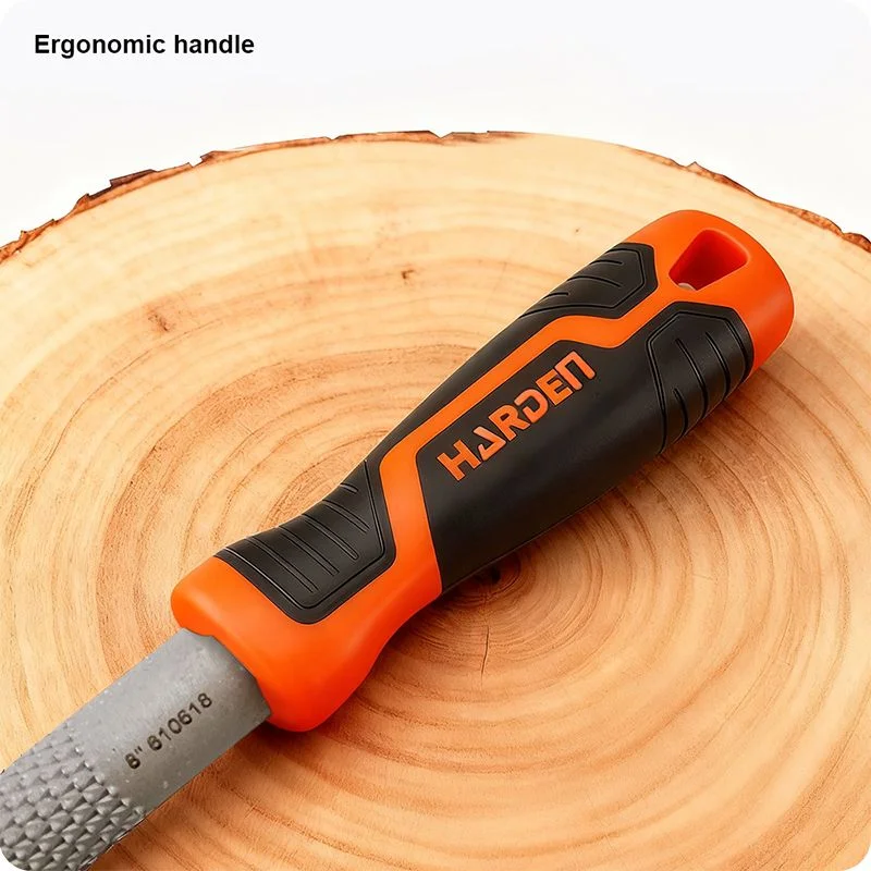 LIMA MEDIA CAÑA PARA MADERA — LIMA MEDIA CAÑA PARA MADERA 8" - HARDEN
