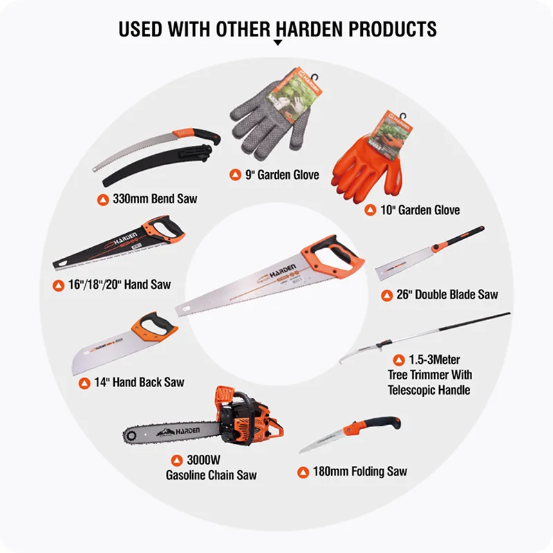 SERRUCHO DE MANO — SERRUCHO DE MANO 14" (350mm) - HARDEN