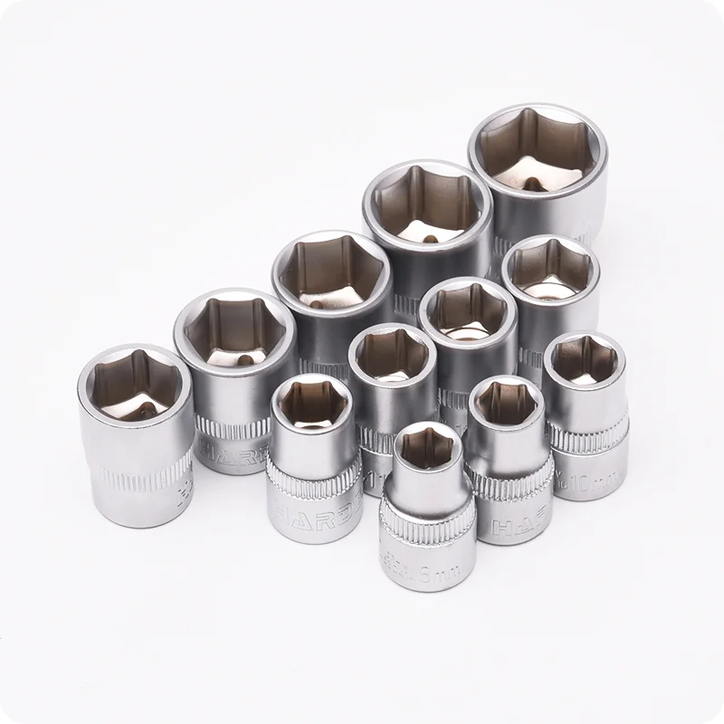DADO 3/8 CORTO 6PT — DADO 3/8 CORTO 6PT 6mm - HARDEN