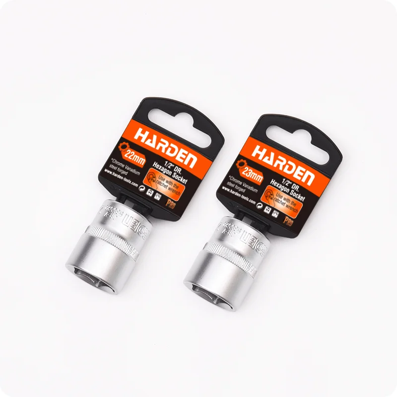 DADO 1/2 CORTO 6PT — DADO 1/2 CORTO 6PT 8mm - HARDEN