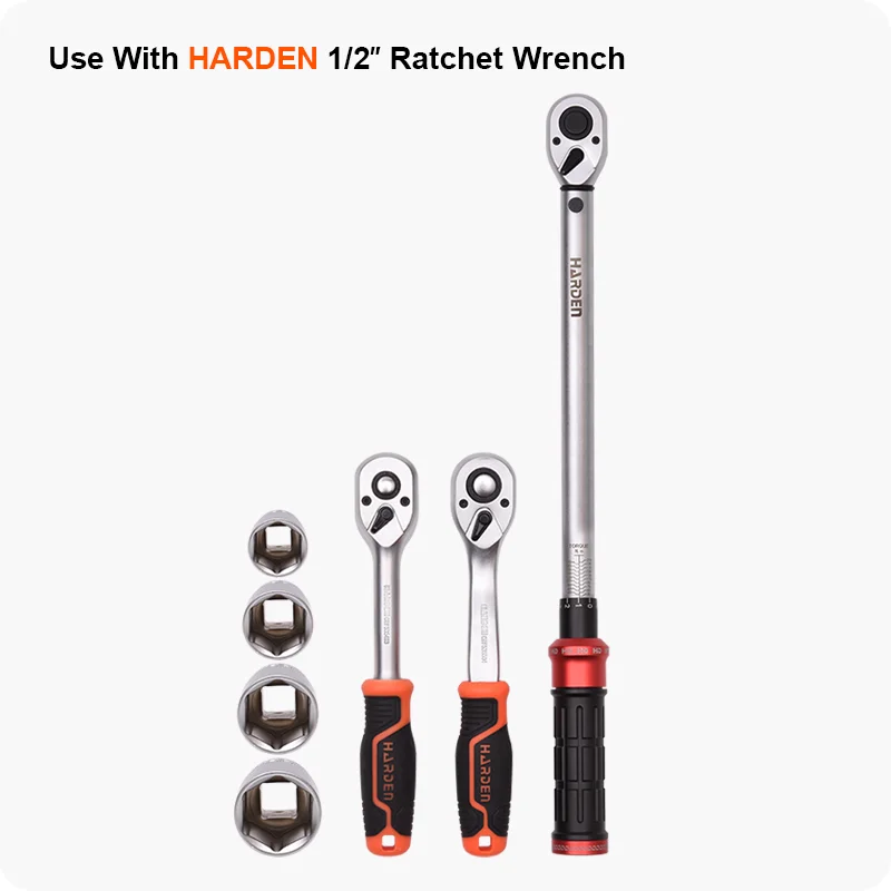 DADO 1/2 LARGO 6PT — DADO 1/2 LARGO 6PT 8mm - HARDEN
