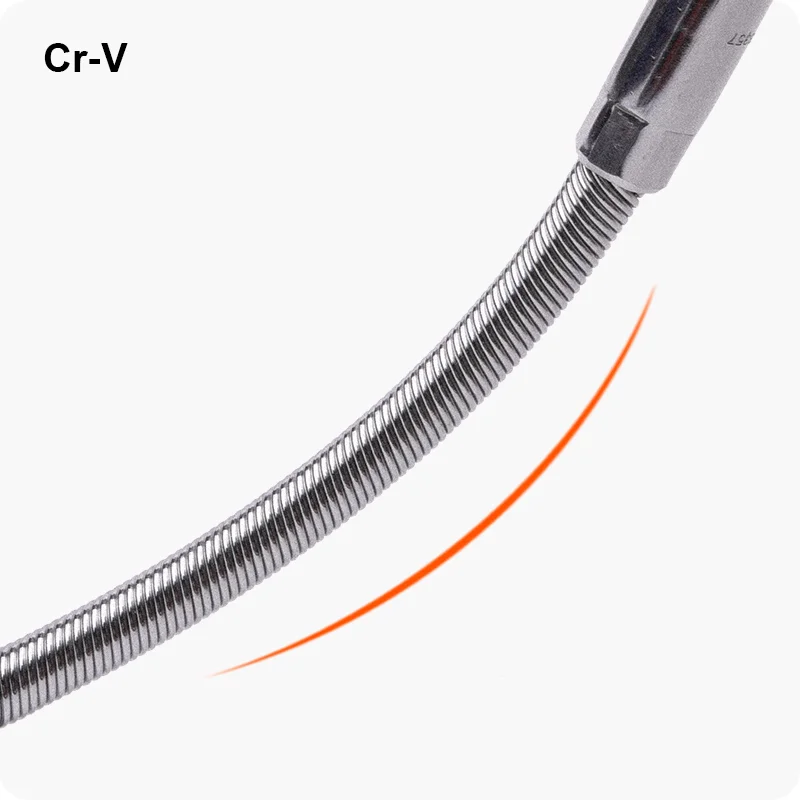 EXTENSION DE RESORTE — EXTENSION FLEXIBLE PARA DADOS (SOCKET) 1/4 x 250mm - HARDEN