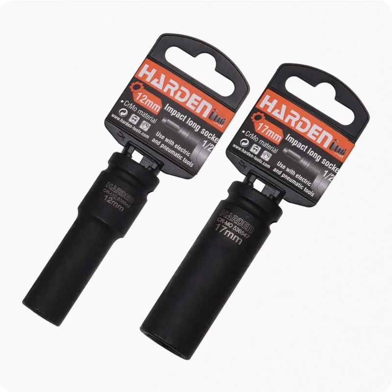 DADO DE IMPACTO 1/2 LARGO 6PT — DADO DE IMPACTO 1/2 LARGO 6PT 8mm - HARDEN