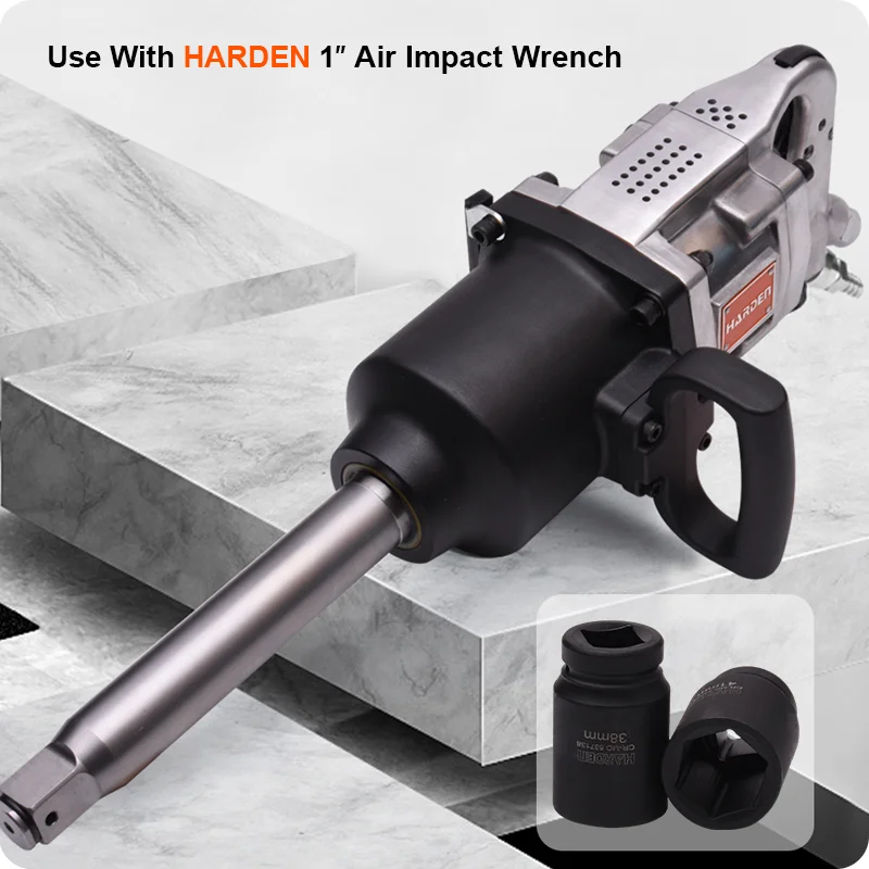 DADO DE IMPACTO 1" LARGO 6PT — DADO DE IMPACTO 1" LARGO 6PT 19mm - HARDEN