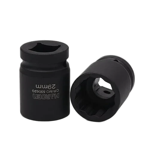 DADO DE IMPACTO 3/4 CORTO 12PT — DADO DE IMPACTO 3/4 CORTO 12PT 19mm - HARDEN