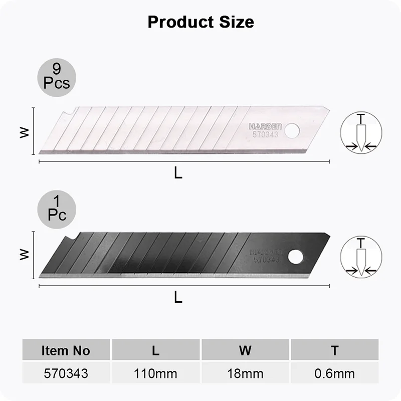 EXACTO DIAGONAL — EXACTO CON CUERPO DE ALUMINIO ALEADO - HARDEN