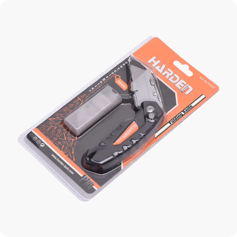 EXACTO PLEGABLE — EXACTO PLEGABLE DE ALUMINIO 165mm - HARDEN