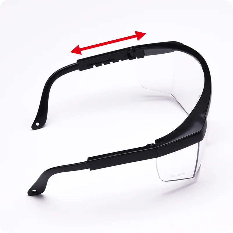 LENTE ESTÁNDAR — LENTE DE SEGURIDAD CLARO DE POLICARBONATO CON PATA AJUSTABLE 140mm - HARDEN