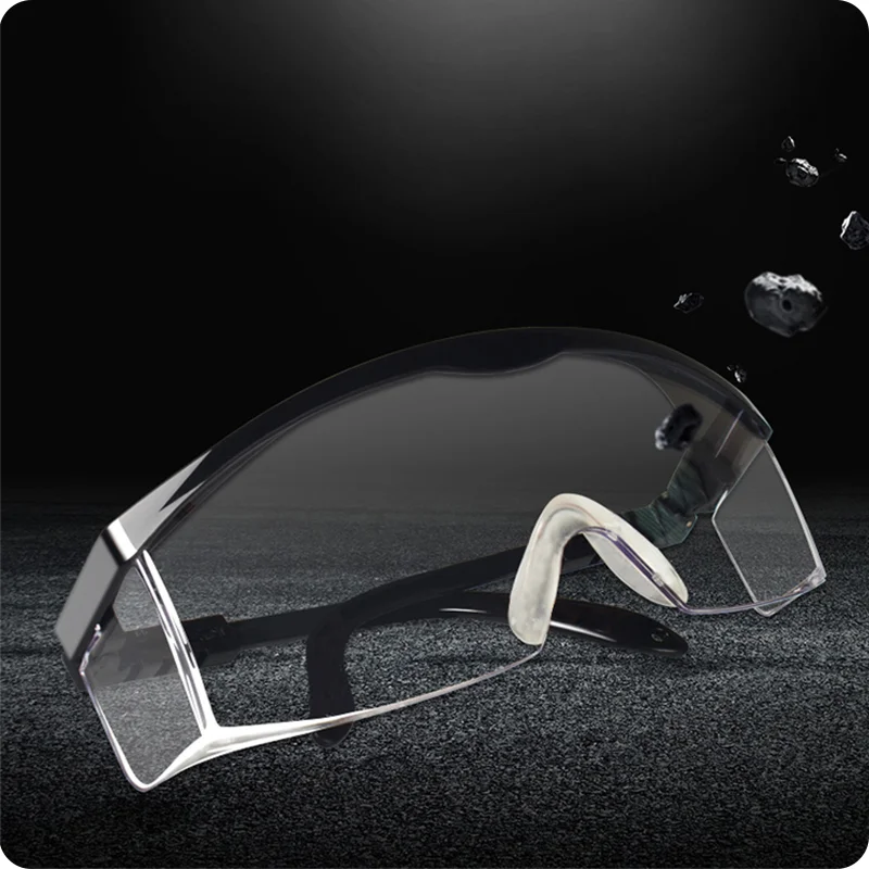 LENTE ESTÁNDAR — LENTE DE SEGURIDAD CLARO DE POLICARBONATO CON PATA AJUSTABLE 140mm - HARDEN