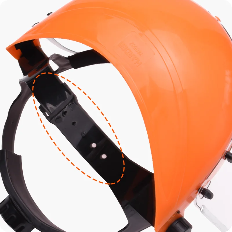 PANTALLA Y CUBRECARAS — CARETA PROTECTORA DE POLICARBONATO 275mm - HARDEN