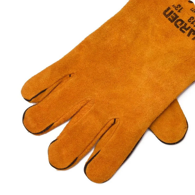 GUANTE DE SOLDADOR — GUANTE DE SOLDADOR AMARILLO 13" (PAR) - HARDEN