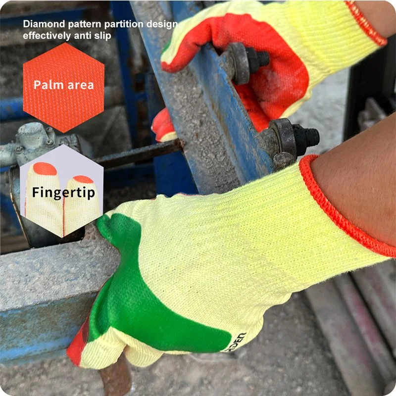 GUANTES DE LATEX — GUANTE DE LATEX CALIBRE 15 10" (PAR) - HARDEN