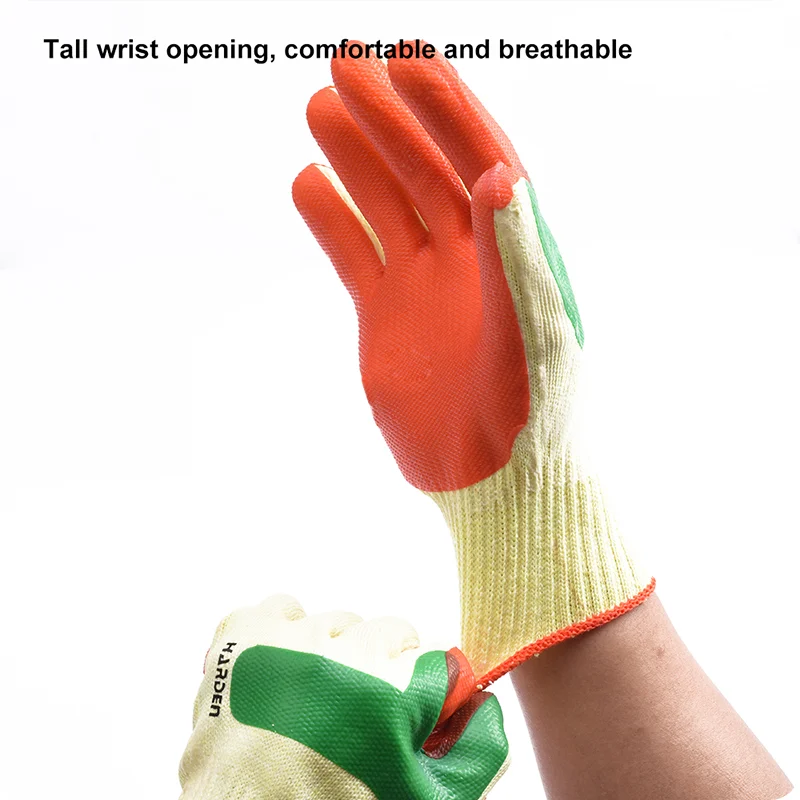 GUANTES DE LATEX — GUANTE DE LATEX CALIBRE 15 10" (PAR) - HARDEN