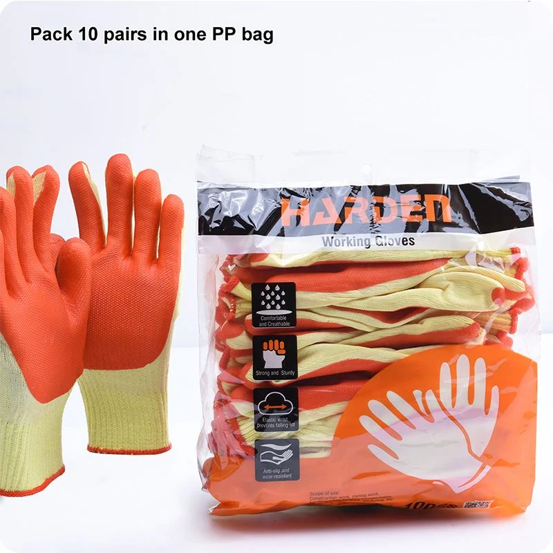 GUANTES DE LATEX — GUANTE DE LATEX CALIBRE 15 10" (PAR) - HARDEN