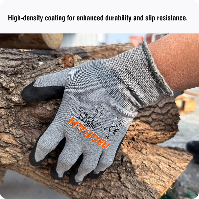 GUANTES DE NITRILO — GUANTE DE NITRILO P/ PANTALLA TACTIL 9" (PAR) - HARDEN