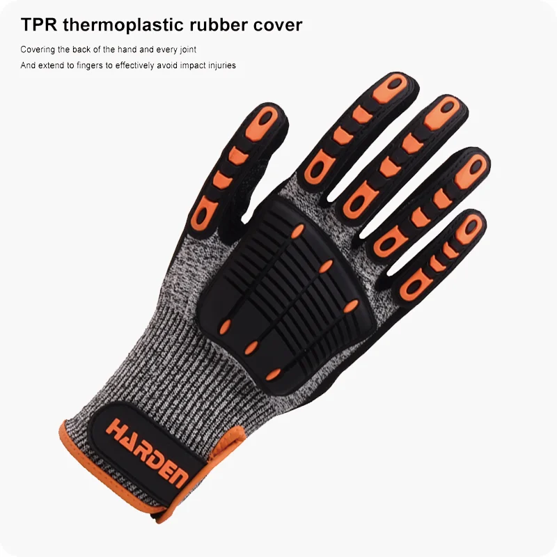 GUANTES DE MECANICO — GUANTE DE MECANICO 10" (PAR) - HARDEN