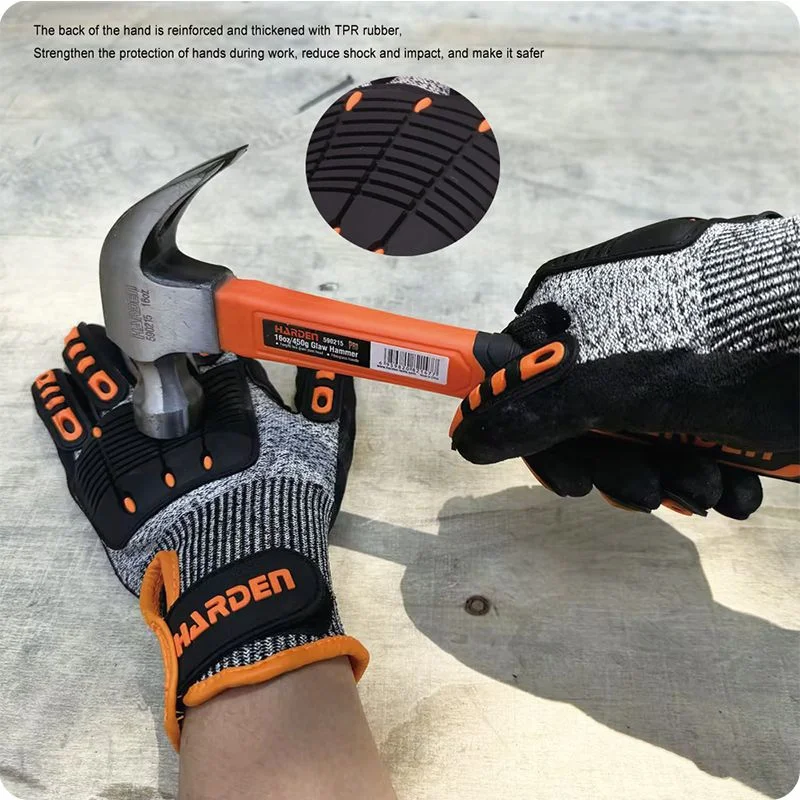 GUANTES DE MECANICO — GUANTE DE MECANICO 10" (PAR) - HARDEN