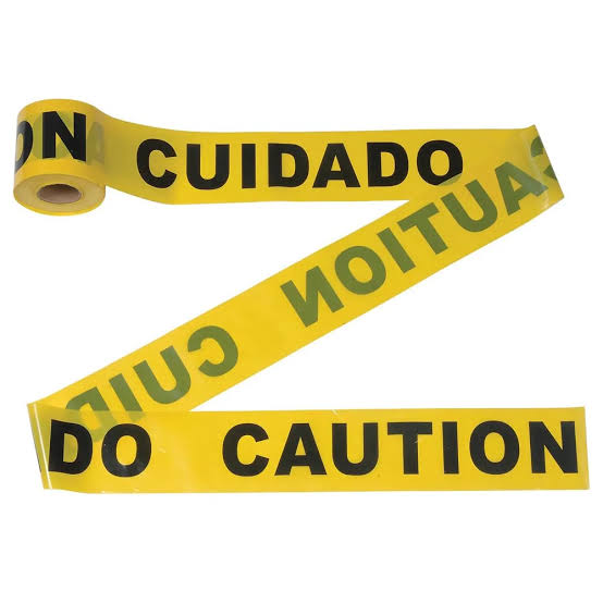 CINTA DE ADVERTENCIA DE SEGURIDAD (CAUTION) — CINTA DE ADVERTENCIA DE SEGURIDAD (CAUTION) 7.5CM X 100M
