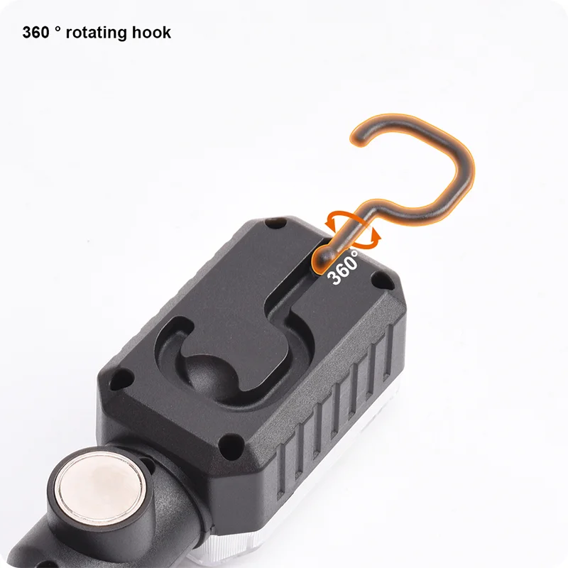 LAMPARA DE TRABAJO — LAMPARA DE TRABAJO LED 10W 600LN CABLE DE 10M - HARDEN