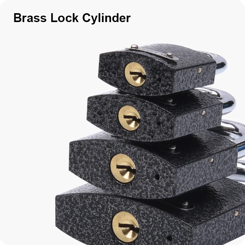 CANDADO DE ACERO — CANDADO DE ACERO CON CILINDROS DE BRONCE 32mm - HARDEN