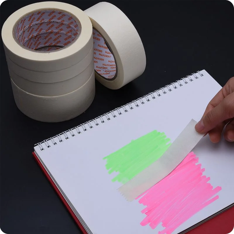 TAPE MASKING TAPE — MASKING TAPE 3/4 x 30M - EMPAQUE DE 2 - HARDEN