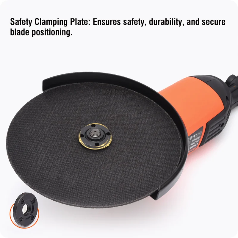 FLEXIBLE DE 9" — ESMERILADORA ANGULAR (FLEXIBLE) 9" 2.200W 8.500RPM - HARDEN