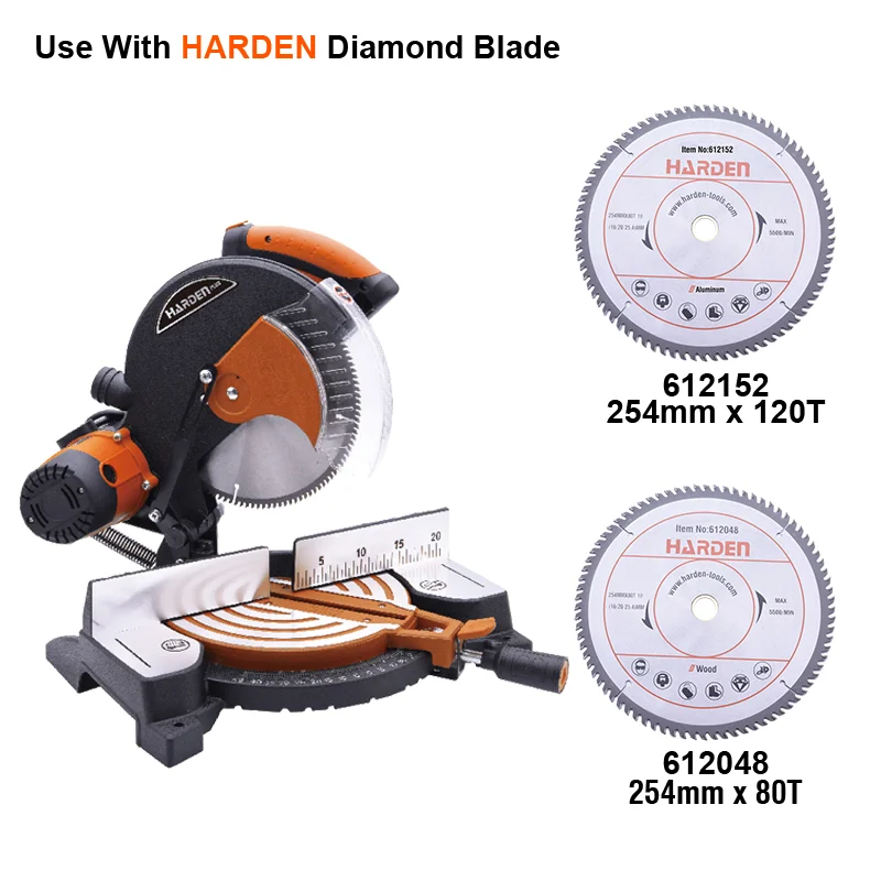 INGLETEADORA ESTÁNDAR — INGLETEADORA 10" 1.550W - HARDEN