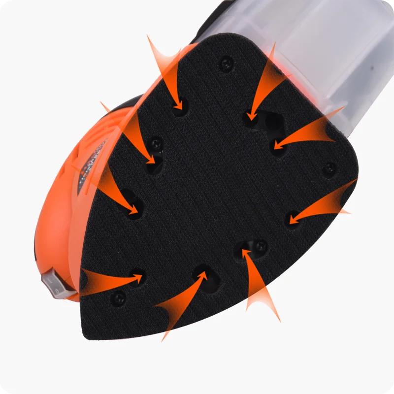 LIJADORA ORBITAL — LIJADORA ORBITAL ELECTRICA 110mm x 110mm 200W - HARDEN