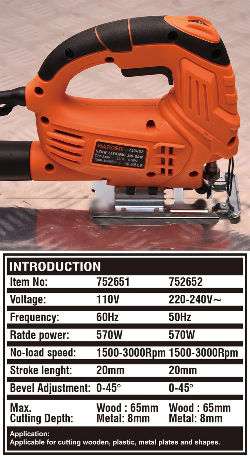 CALADORA ESTÁNDAR — CALADORA ELECTRICA 570W 3.000RPM - HARDEN